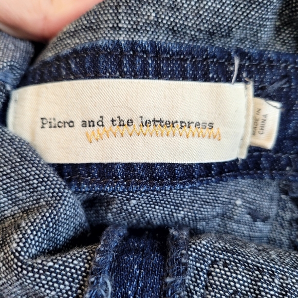 Pilcro And The Letterpress Jean Overalls Size 26. - Picture 8 of 14